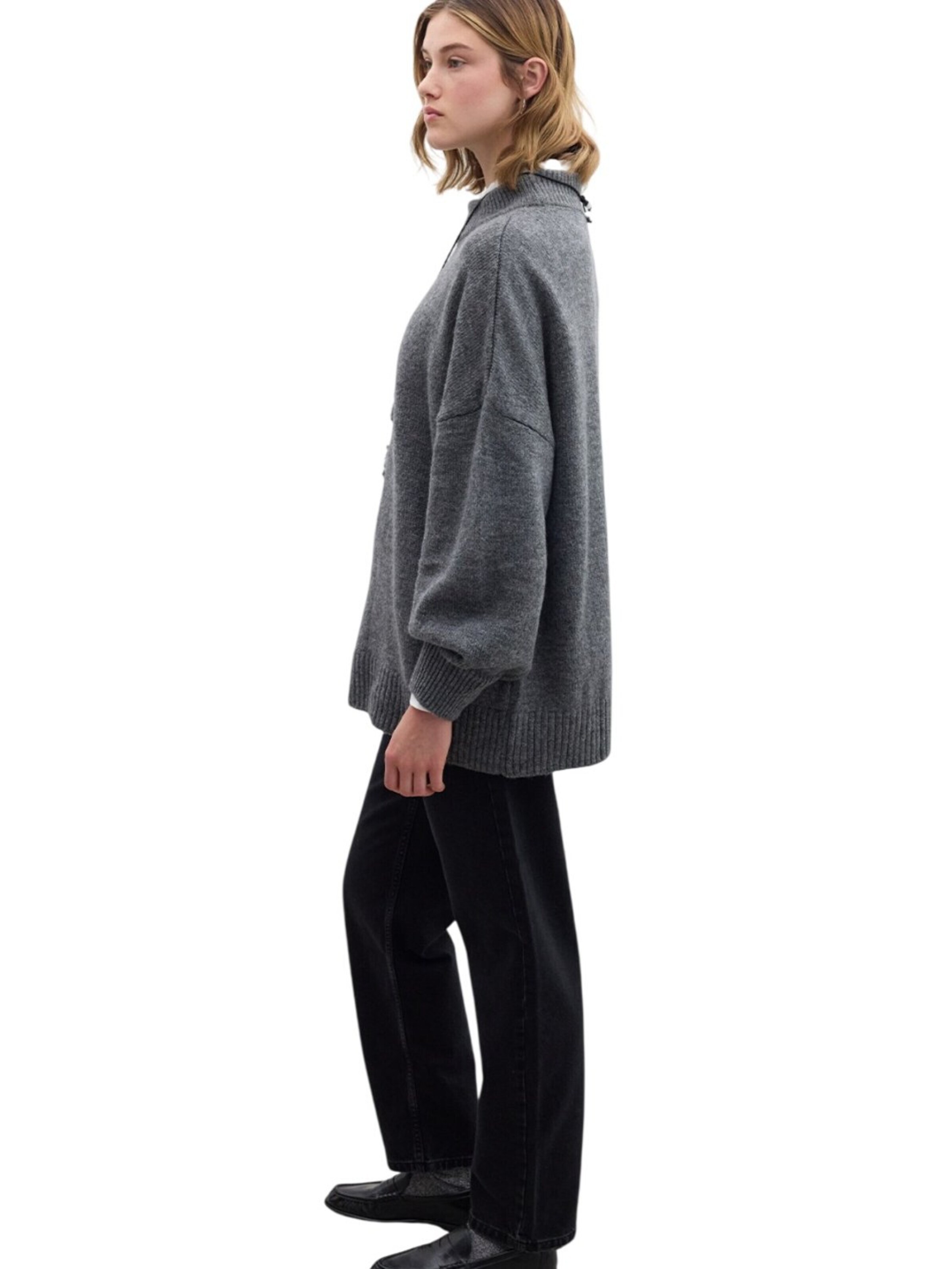 MANUKA Pullover in Grau