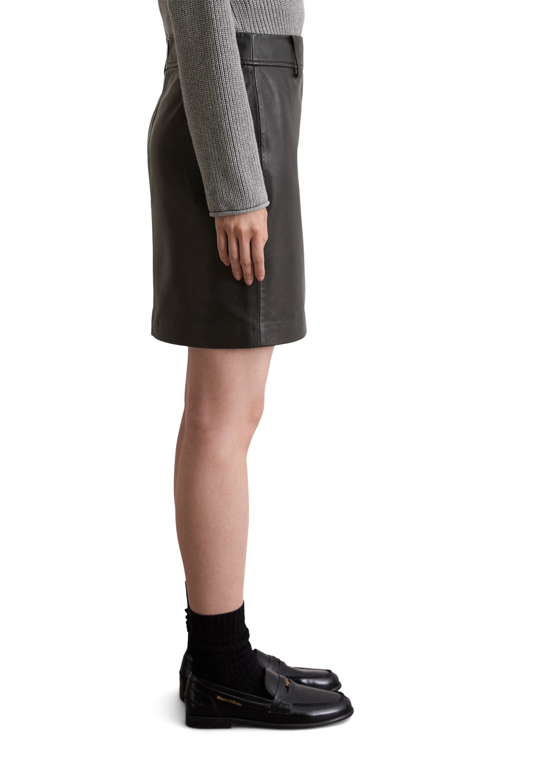 Jupe Marc O'Polo en noir : devant