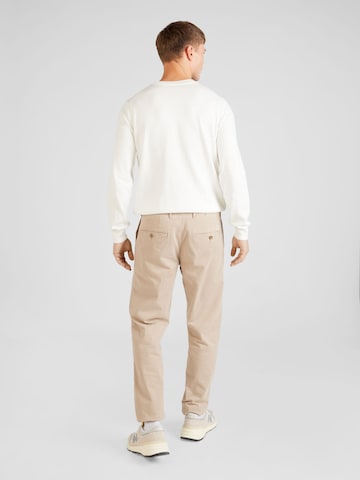 Regular Pantalon chino 'Crigan3-D' BOSS Black en beige