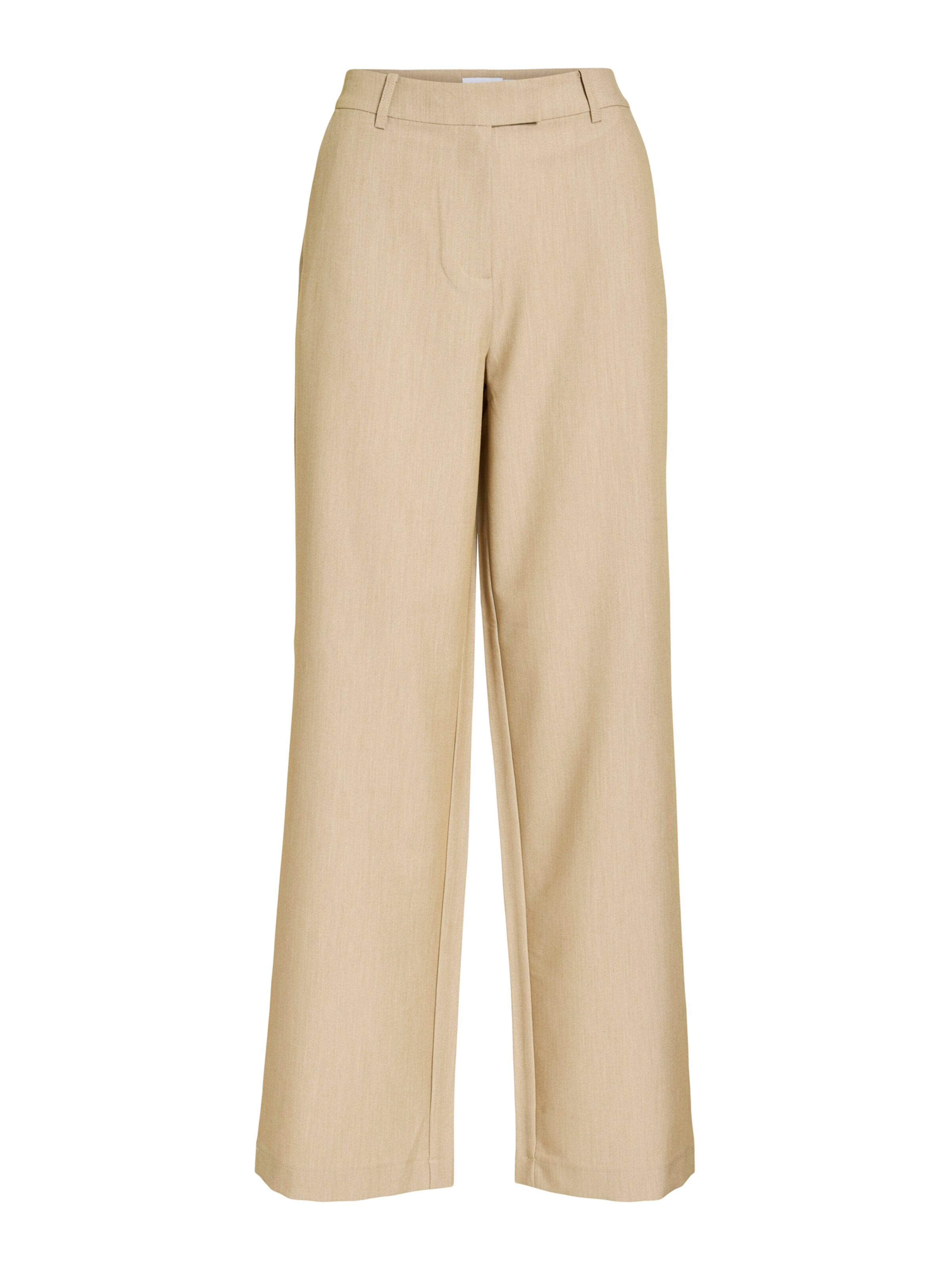VILA Broek 'VIMIVO' in Beige: voorkant