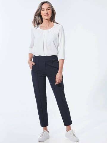 Goldner Tapered Trousers in Blue