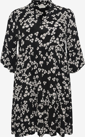 KAFFE CURVE Dress 'Ami' in Black: front