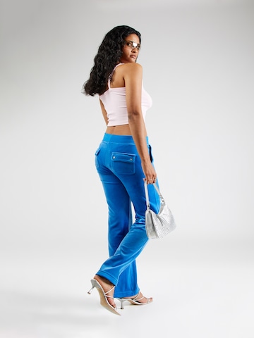 Juicy Couture Regular Hose 'DEL RAY' in Blau