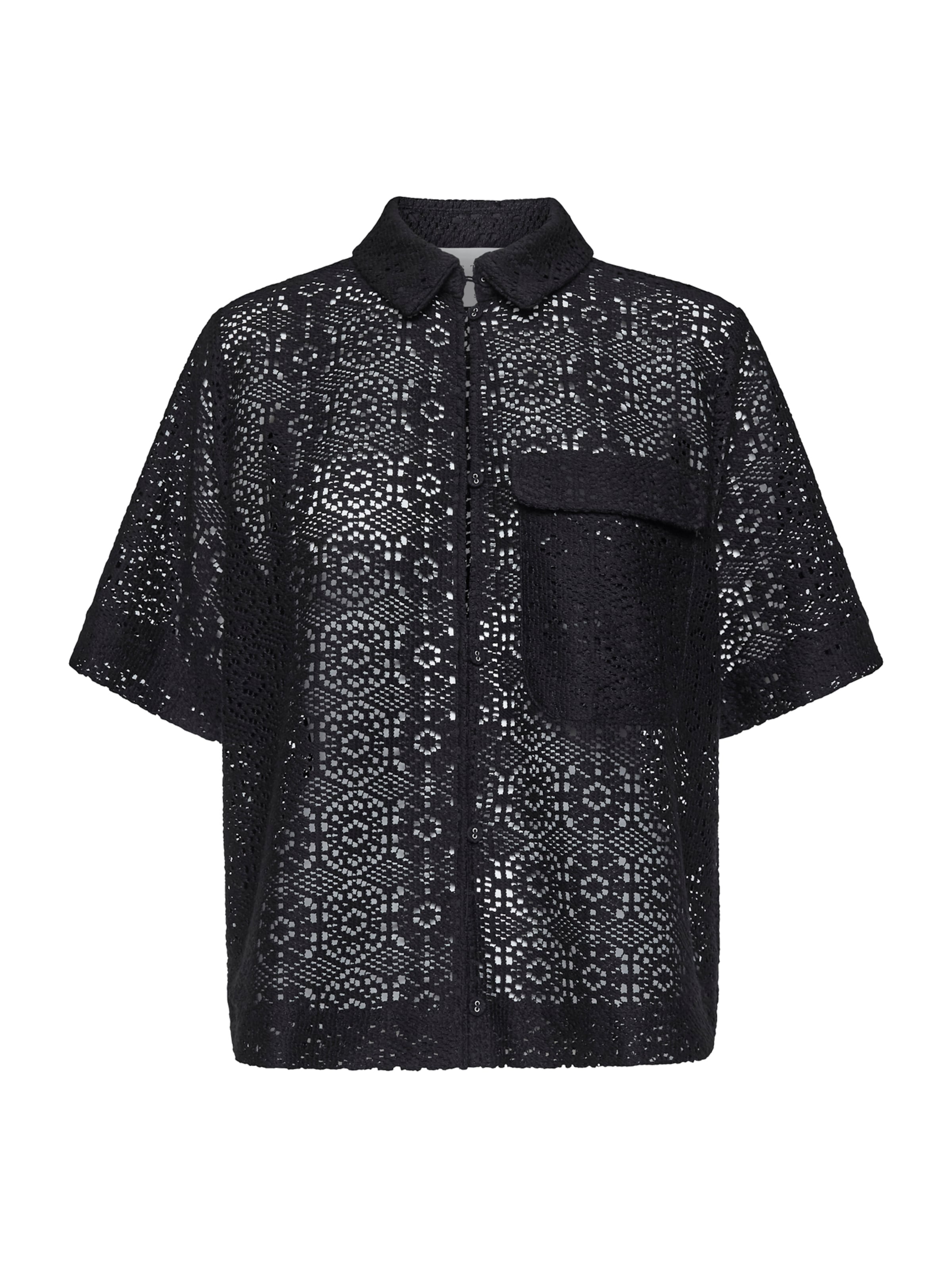 SISTERS POINT Blouse 'ELSIA' in Black: front