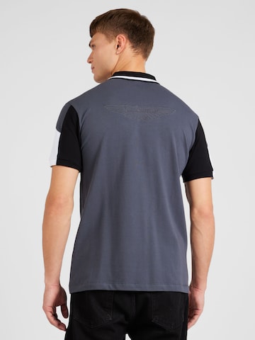 Hackett London - Camiseta 'AMR MLT' en negro