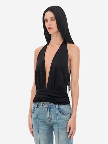 OW Collection Top 'AGATHA' in Zwart