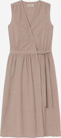 Thinking MU Summer Dress 'Amapola' in Beige: front