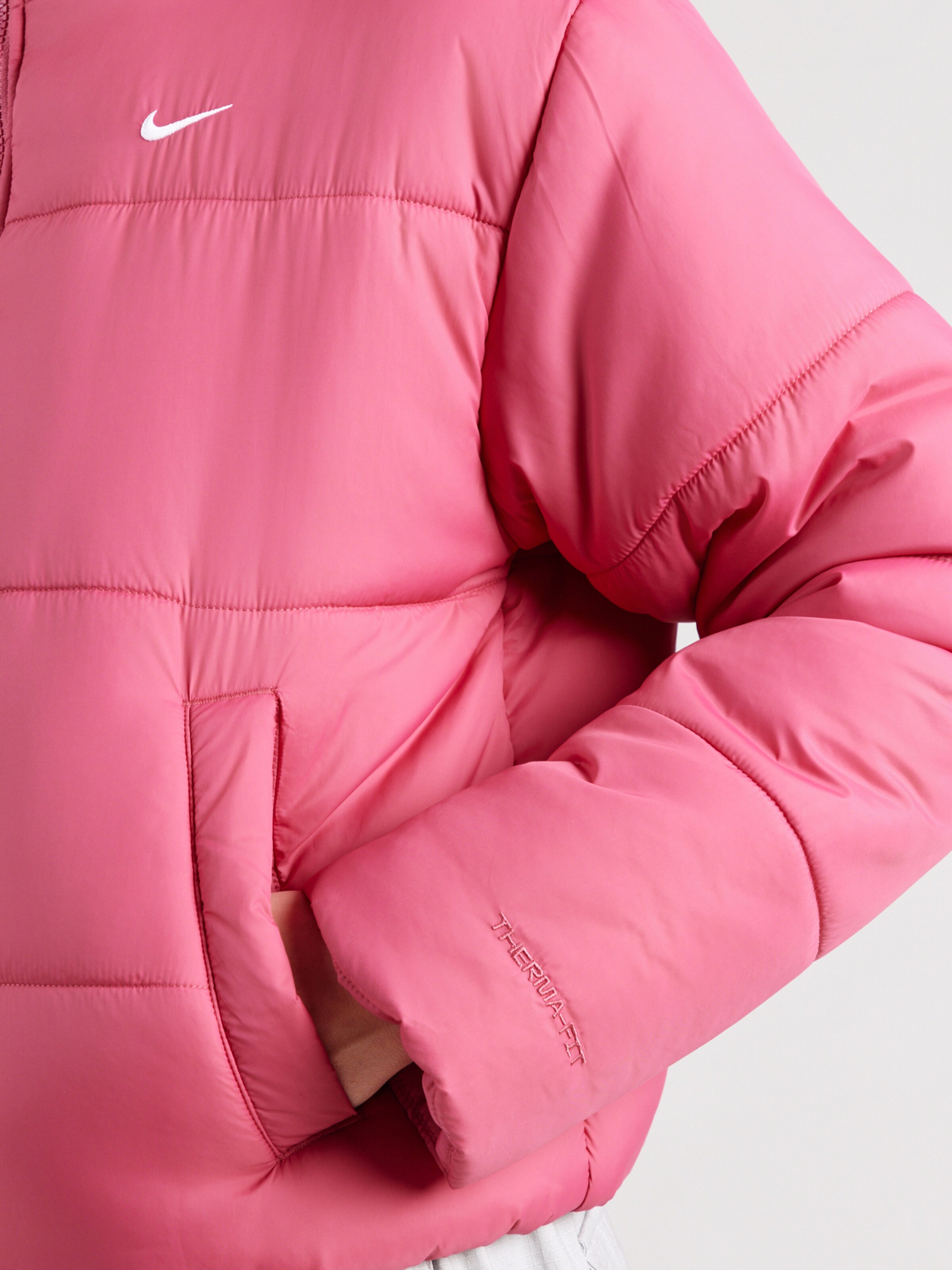 neon pink nike jacket