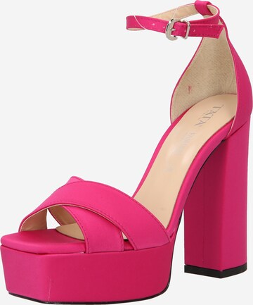Sandalo con cinturino di TATA Italia in rosa: frontale