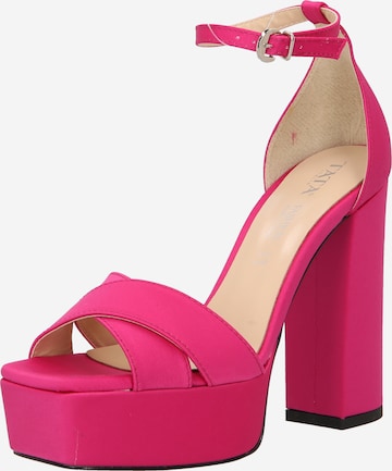 TATA Italia Strap Sandals in Pink: front