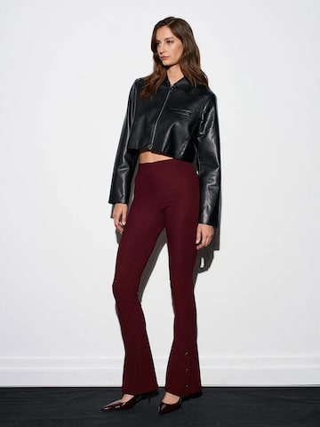Flared Leggings di Dilvin in rosso