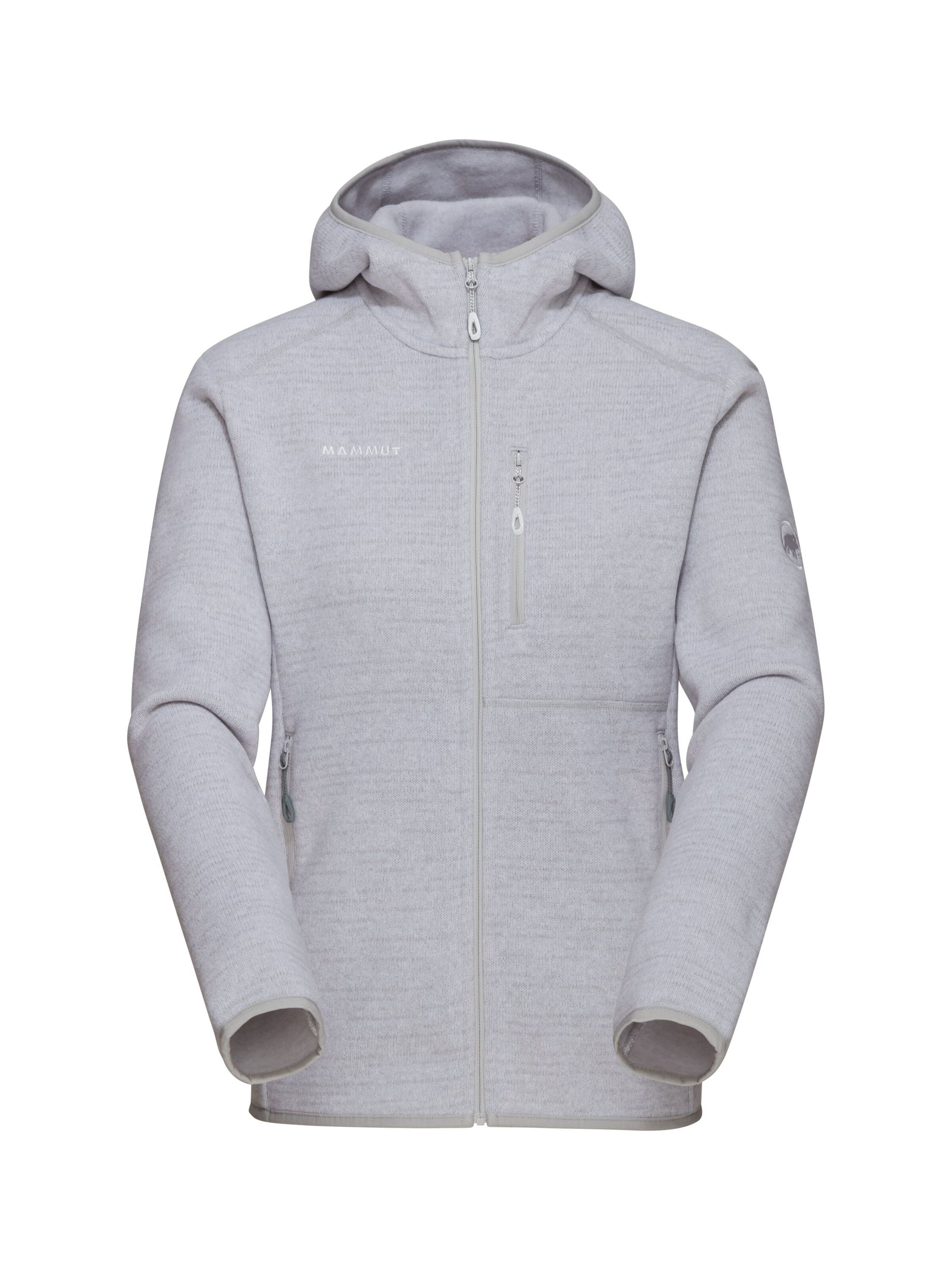 MAMMUT Funktionsfleecejacke ‘Arctic IV’ in Grau: Vorderseite