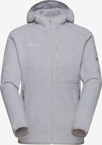 MAMMUT Funktionsfleecejacke ‘Arctic IV’ in Grau: Vorderseite