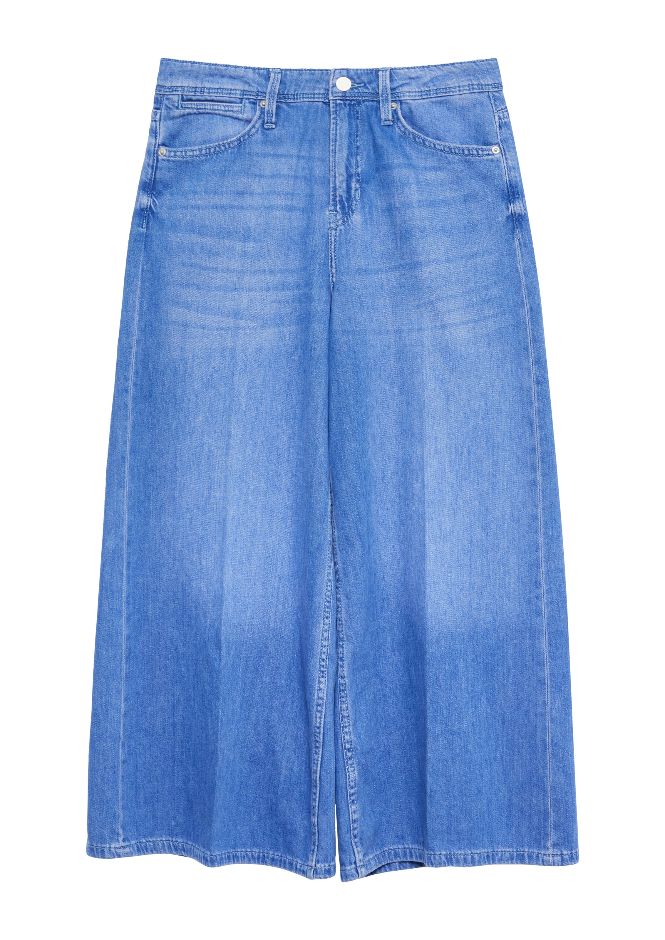 s.Oliver Wide Leg Jeans 'Milli' in Blau: Vorderseite