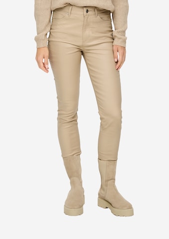 s.Oliver Skinny Jeans 'Izabell' in Beige