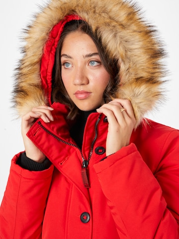 Veste d’hiver 'Everest' Superdry en rouge