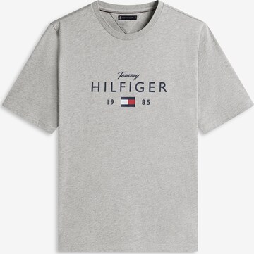 T-Shirt 'BRAND LOVE' Tommy Hilfiger Big & Tall en gris : devant
