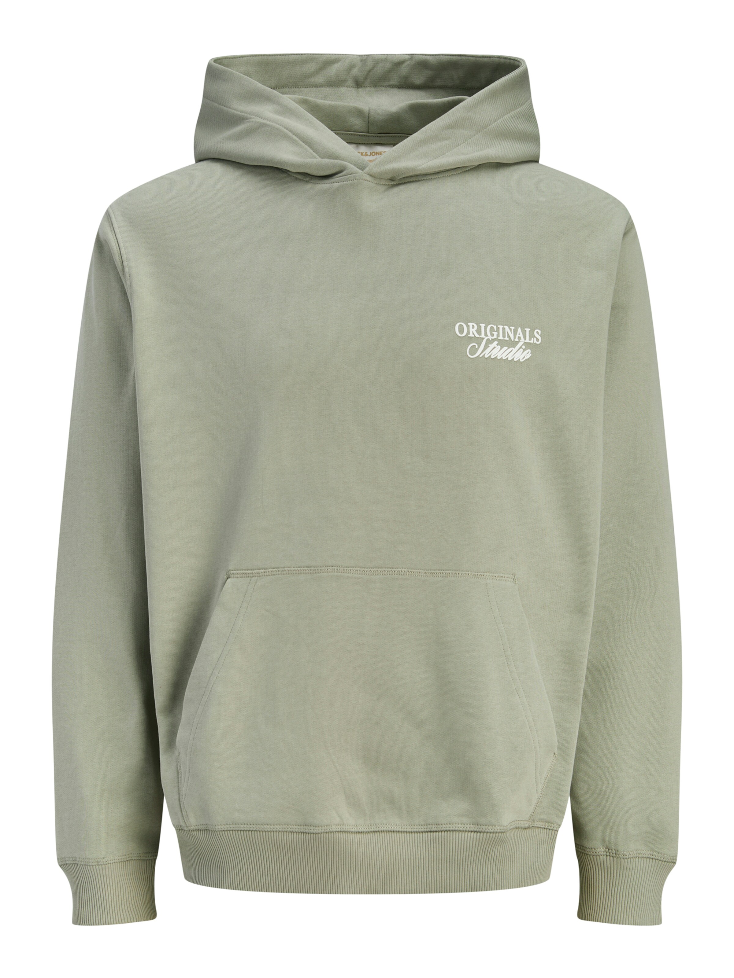 JACK & JONES Μπλούζα φούτερ 'JORNORREBRO' σε πράσινο: μπροστά