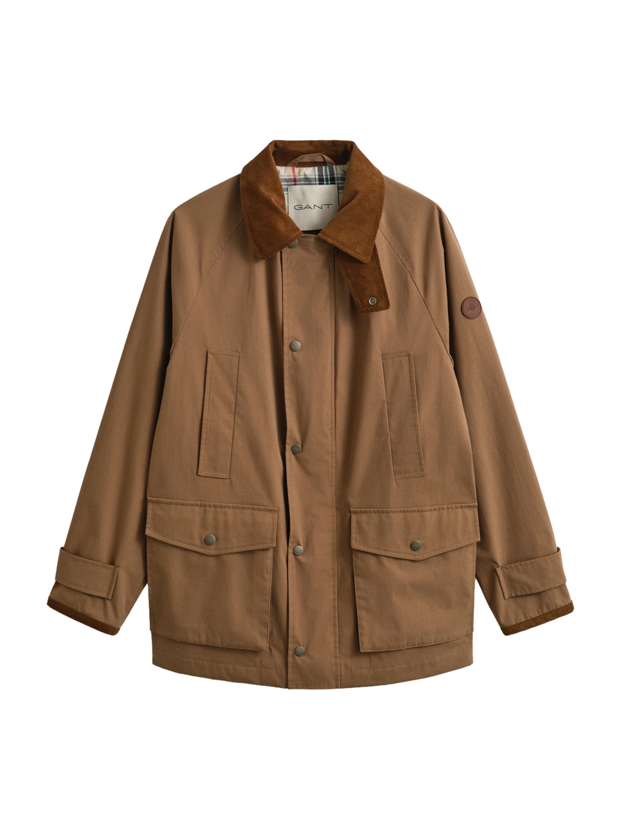 GANT Välikausitakki värissä vihreä: etupuoli