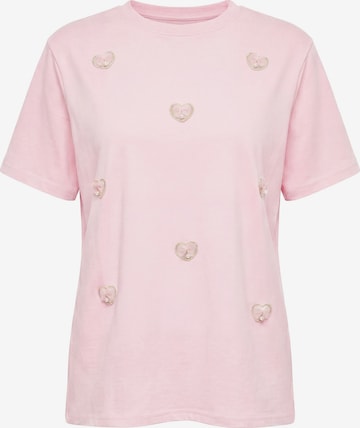 MYMO Shirt 'Pop' in Roze: voorkant