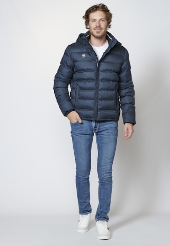 KOROSHI - Chaqueta de invierno en azul