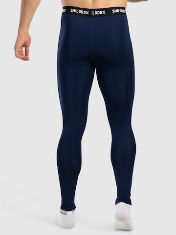 Skinny Pantalon de sport ' Zeyn ' Smilodox en bleu