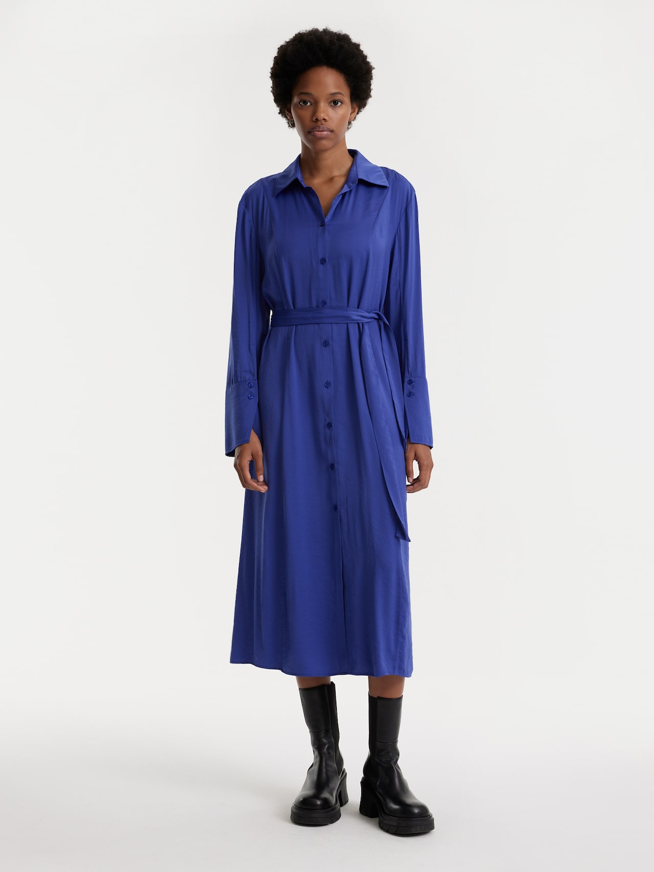 EDITED Produits Robe 'Vladimira' bleu