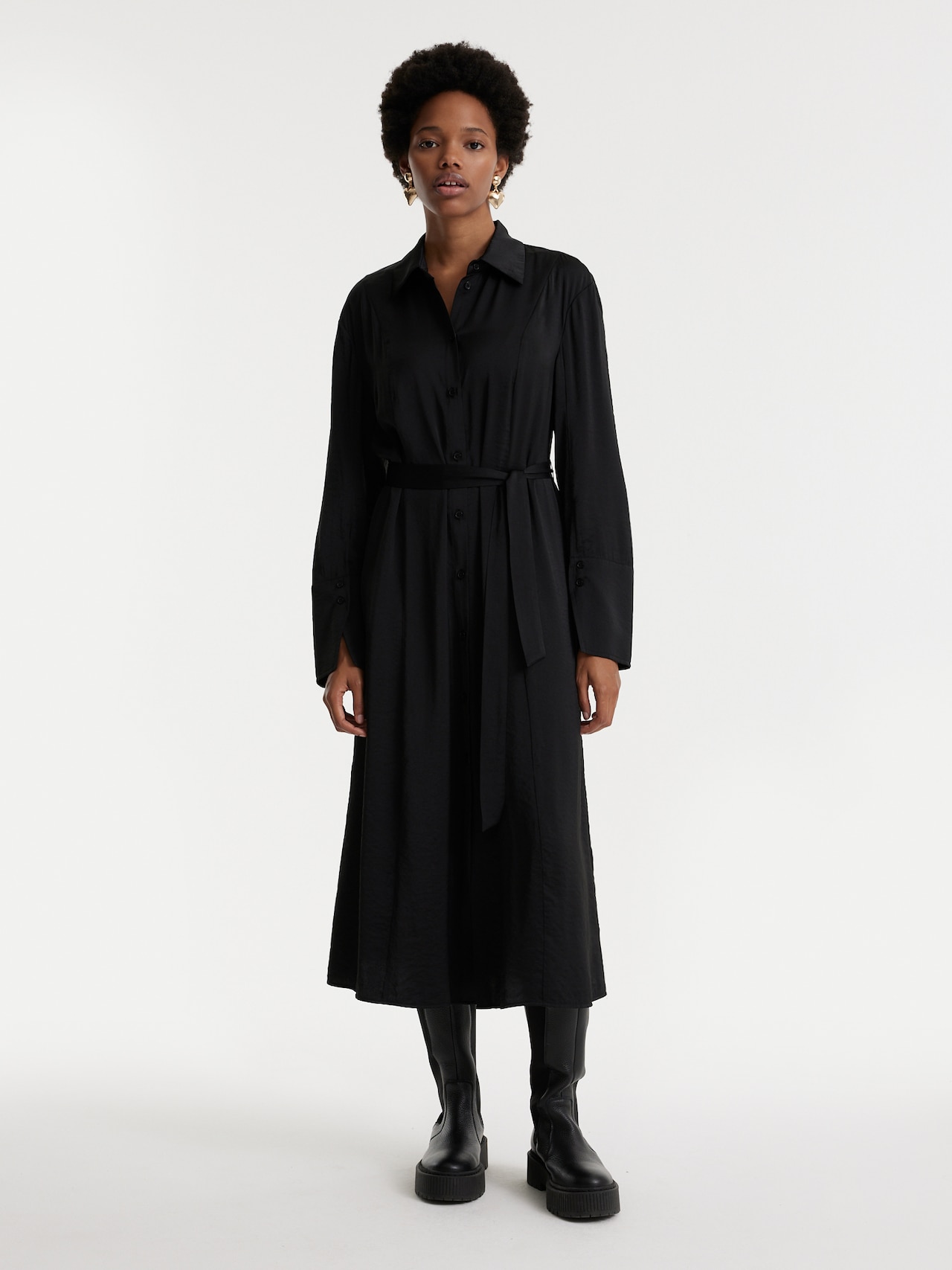 EDITED Produits Robe 'Vladimira' noir