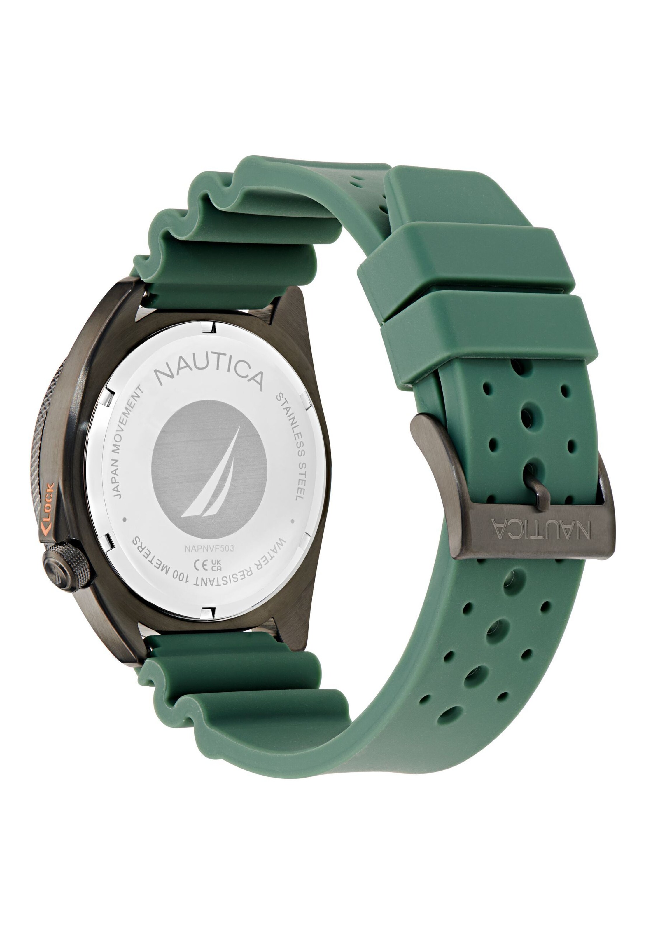 NAUTICA Analog Watch 'VINTAGE' in Green