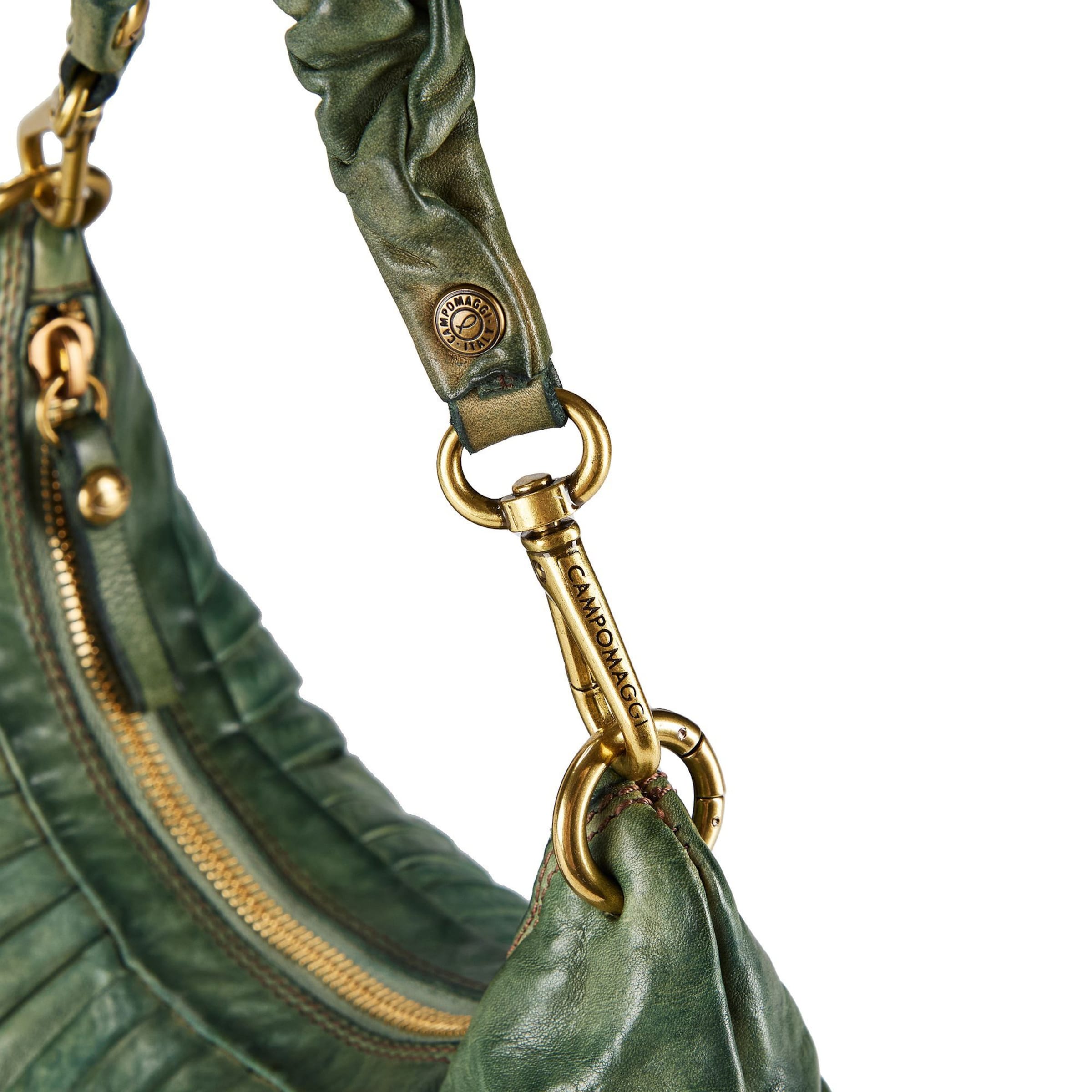 Campomaggi Shoulder bag 'Luna' in Green