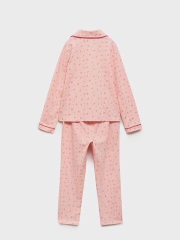 MANGO KIDS Schlafanzug 'ROSAS' in Pink
