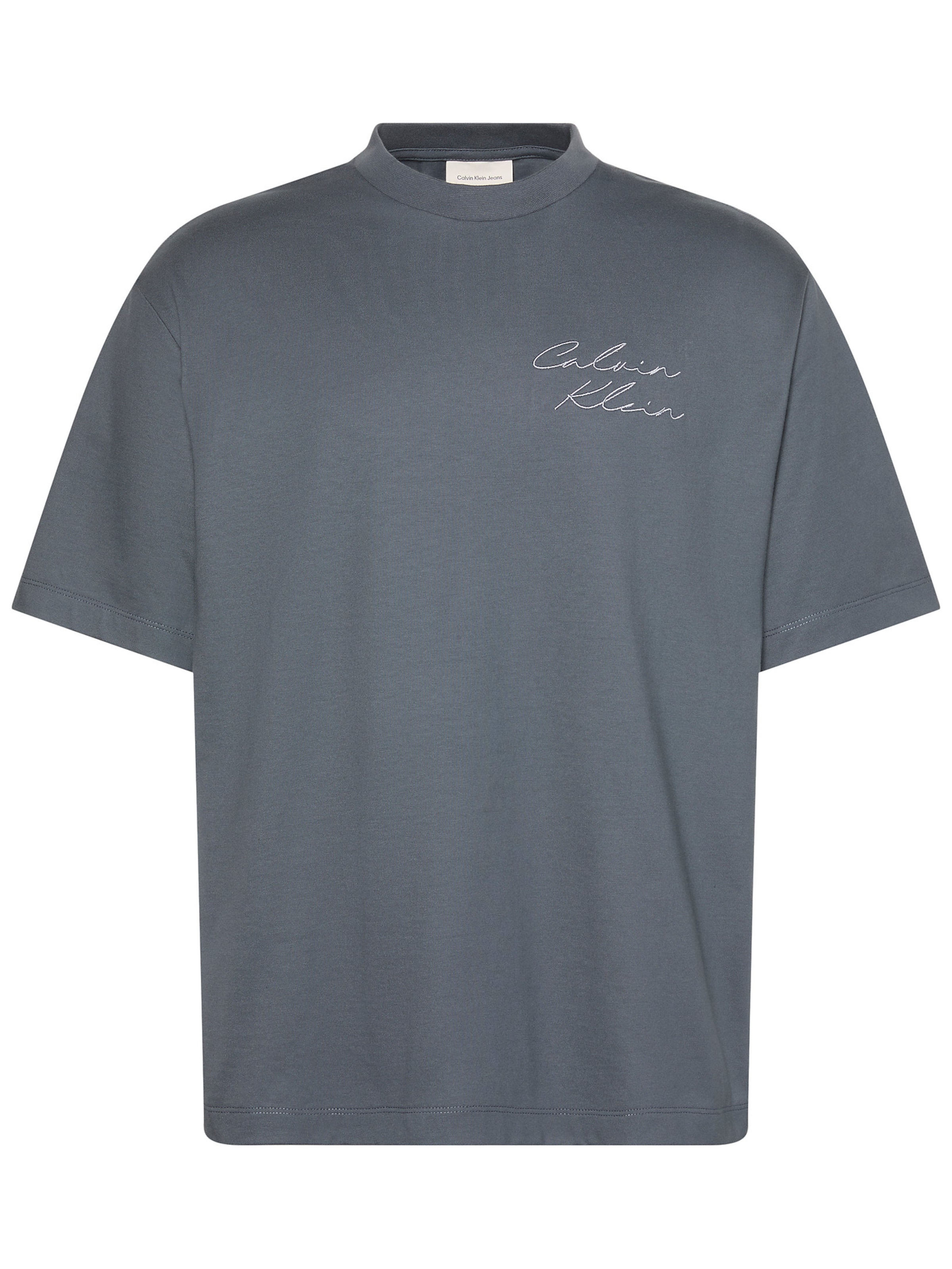T-Shirt '16s April' Calvin Klein Jeans en gris : devant