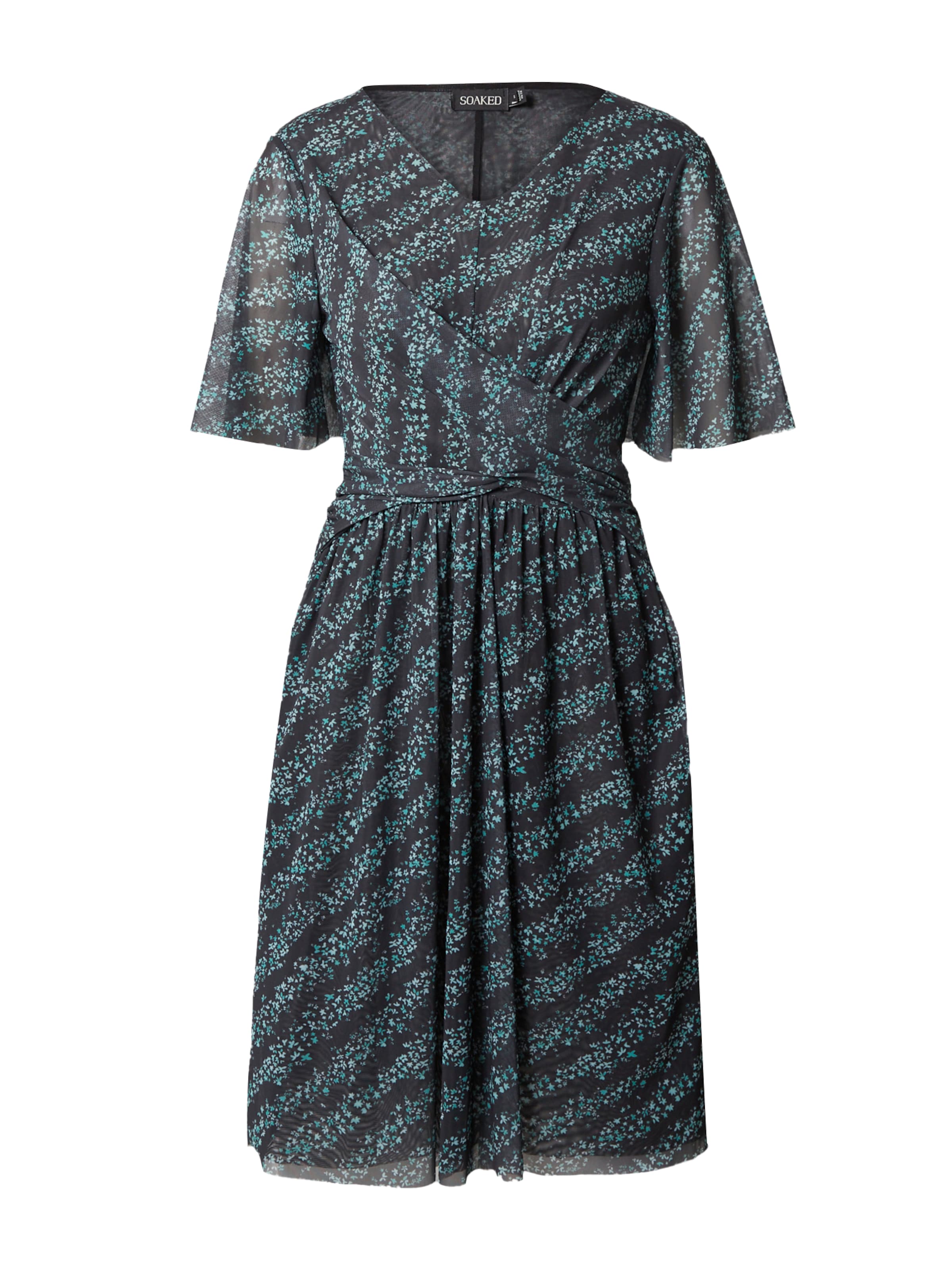 SOAKED IN LUXURY Рокля 'Demara' в черно: отпред