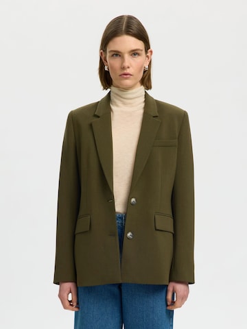 SELECTED Blazer 'SLFRita' i brun: forside