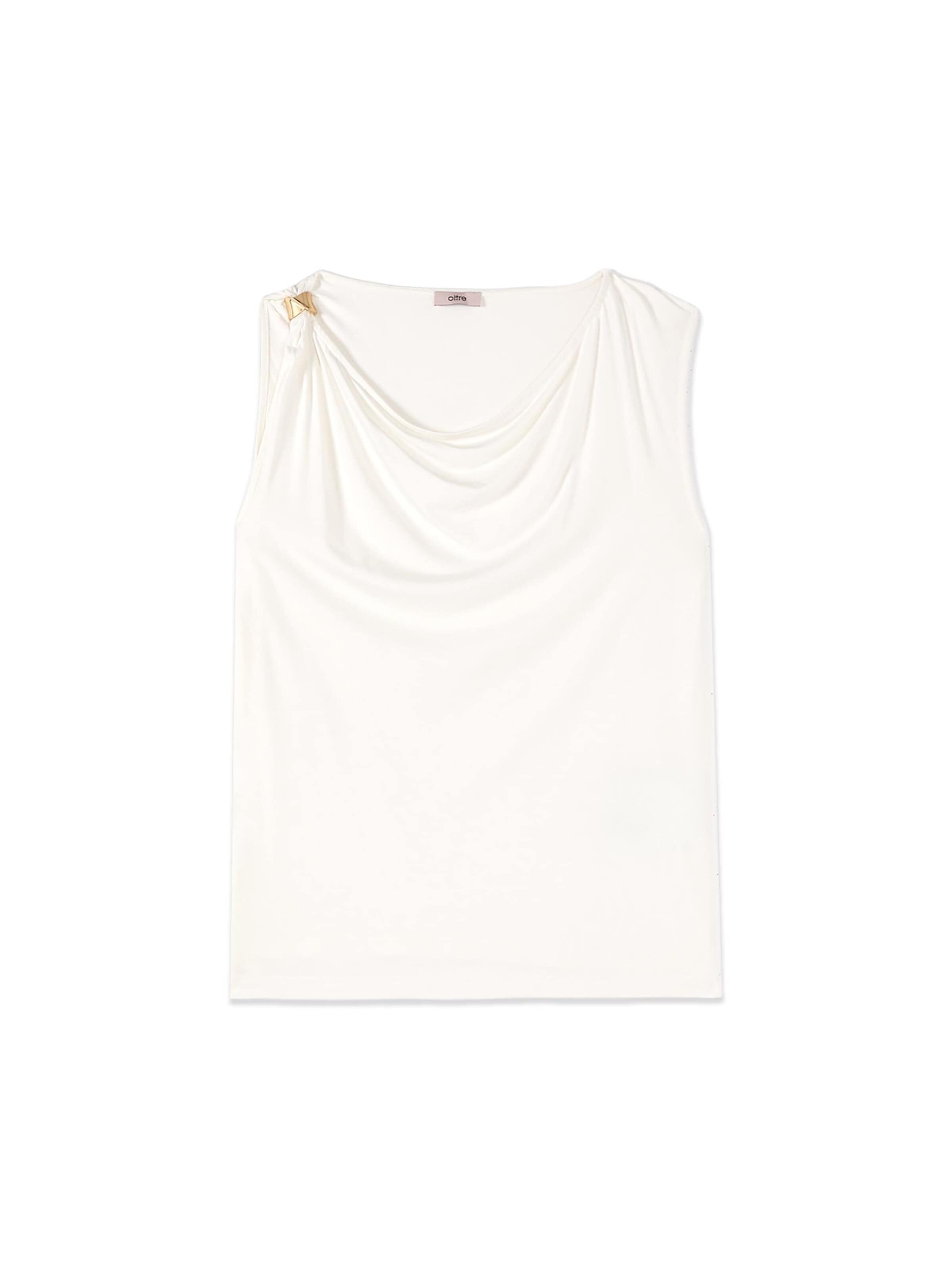 oltre - Top en blanco: frente
