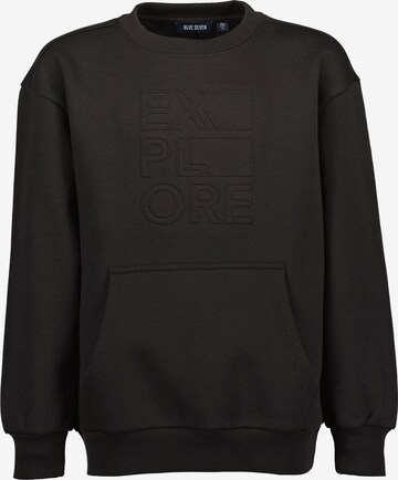 BLUE SEVEN Sweatshirt in Black: front