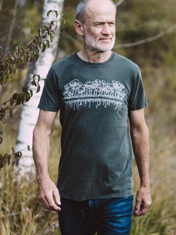 Life-Tree Shirt 'Fairwear Organic Mirror'‌‌‌‌‌‌‌‌‌‌ in Grün