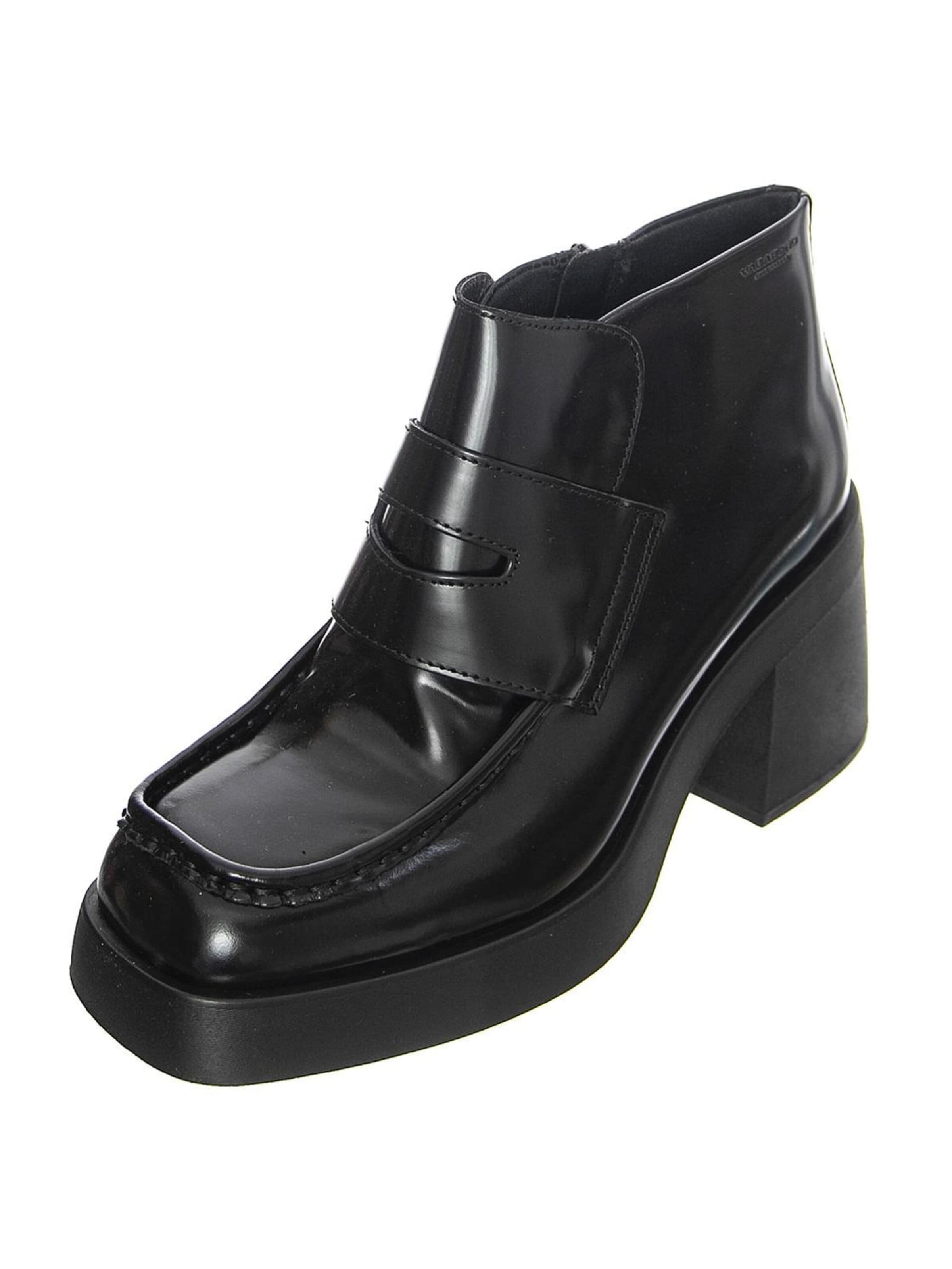 Vagabond Boots 'Brooke Cow Leather Black' in Black: front