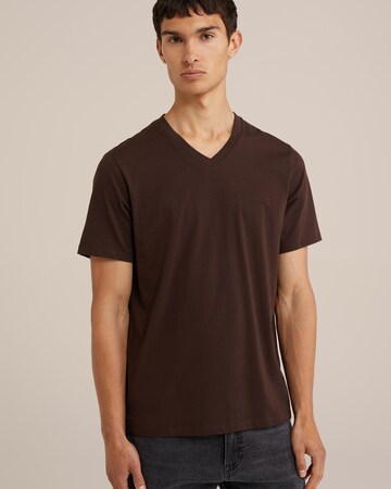 T-Shirt WE Fashion en marron