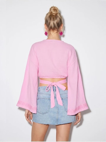 Bianco Lucci Blouse in Pink