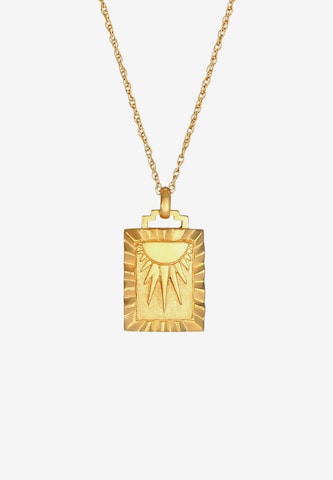 ELLI Ketting 'Sonne' in Goud