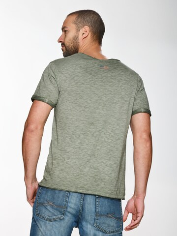 TOP GUN Shirt ' TG20193157 ' in Green