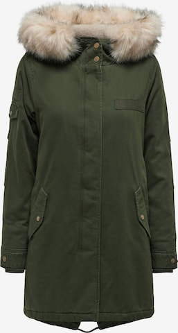 ONLY Winter Parka 'May' in Green: front