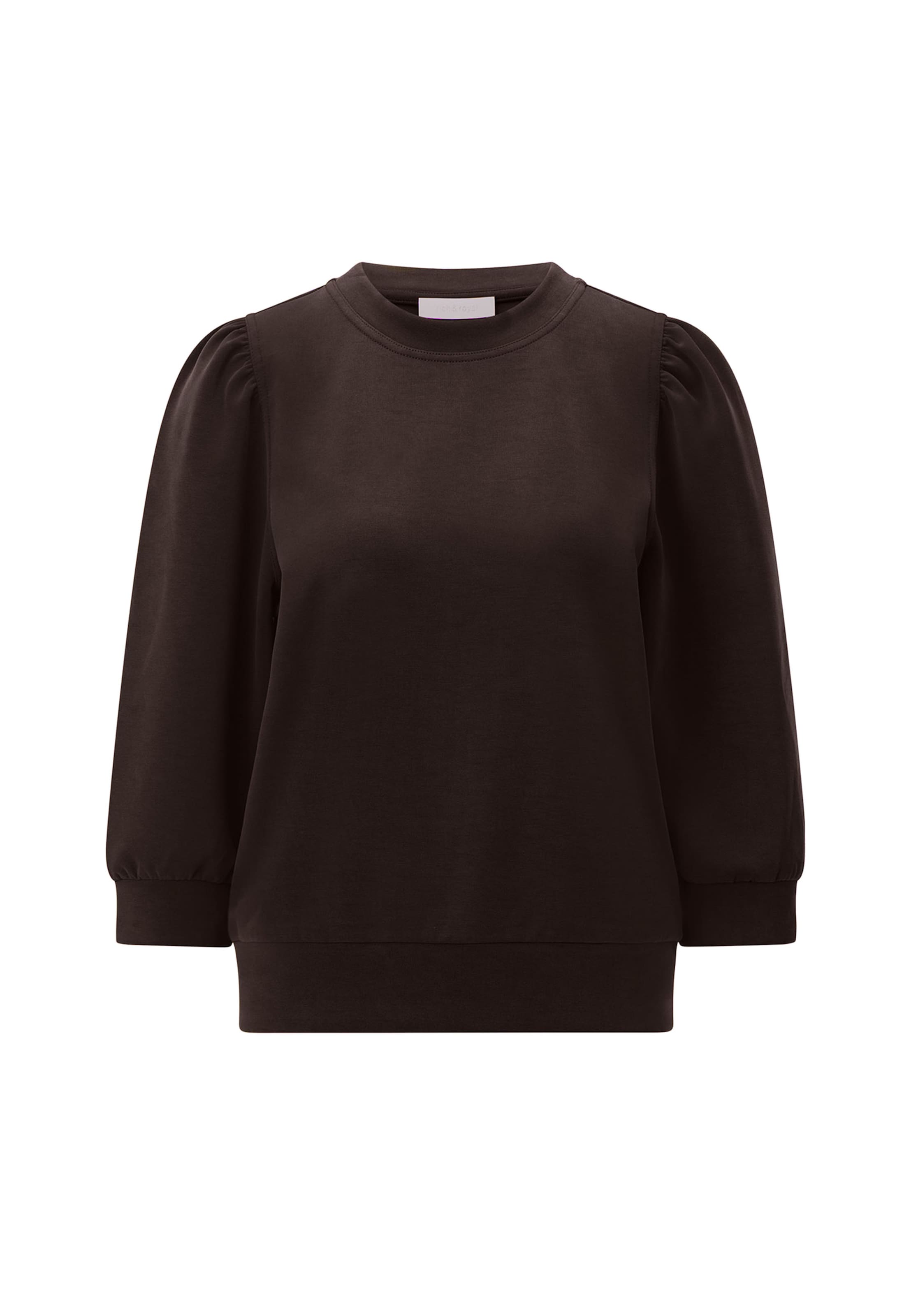 Rich & Royal Sweatshirt in Bruin: voorkant