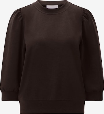 Rich & RoyalSweater majica - smeđa boja: prednji dio