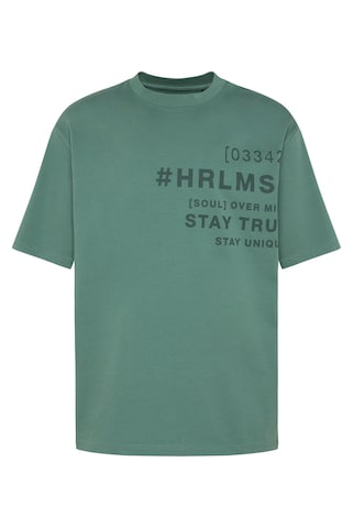 Harlem Soul Shirt 'RO-CKY' in Green: front