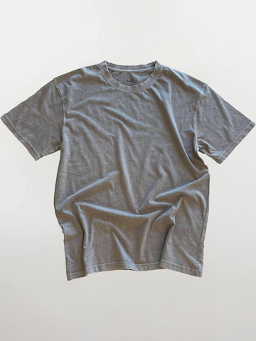 A Question Of (AQO) Shirt 'Ozzy Tee Acid' in Grijs: voorkant