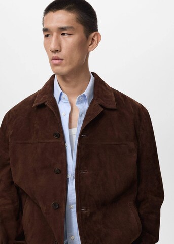 MANGO MAN Between-Season Jacket in Brown