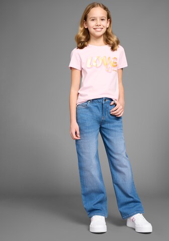DELMAO Loosefit Jeans in Blau