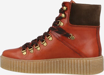 Shoe The Bear Lace-Up Ankle Boots in Brown